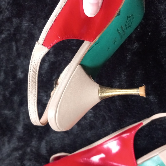 Nanette Lepore red kitten heel - Picture 6 of 8